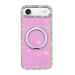 Custodia per telefono Diamond IMD con supporto magnetico in metallo e rotazione a 360°., For iPhone Air, For iPhone 16 Pro Max