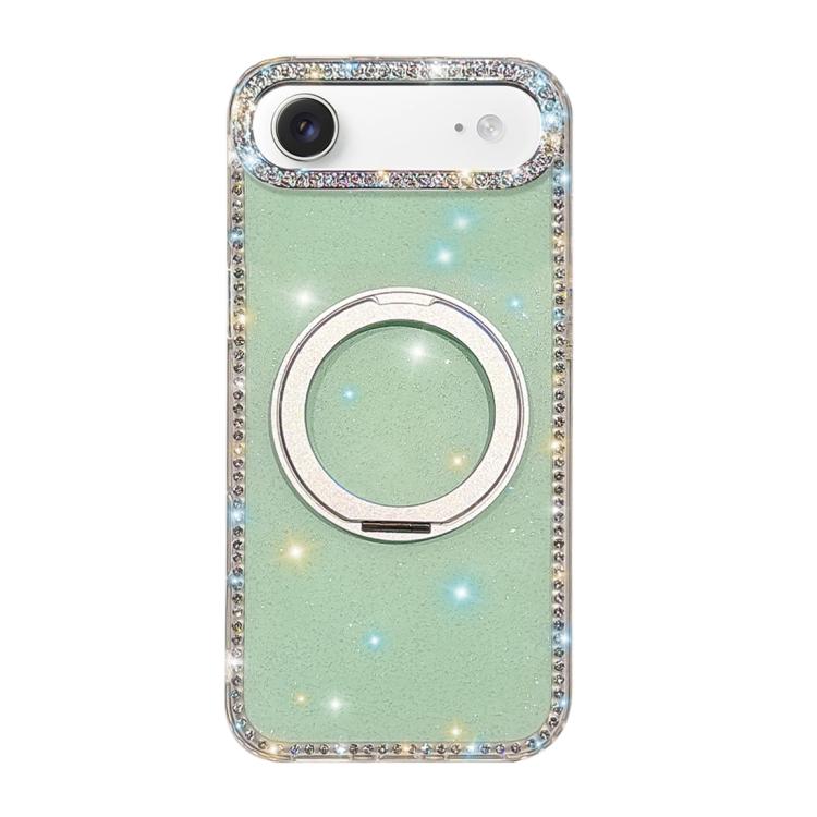 Custodia per telefono Diamond IMD con supporto magnetico in metallo e rotazione a 360°., For iPhone Air, For iPhone 16 Pro Max