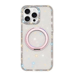 Custodia per telefono Diamond IMD con supporto magnetico in metallo e rotazione a 360°., For iPhone Air, For iPhone 16 Pro Max