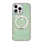 Custodia per telefono Diamond IMD con supporto magnetico in metallo e rotazione a 360°., For iPhone Air, For iPhone 16 Pro Max