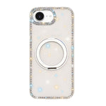 Custodia per telefono Diamond IMD con supporto magnetico in metallo e rotazione a 360°., For iPhone 17e / 16e, For iPhone 17 Pro Max