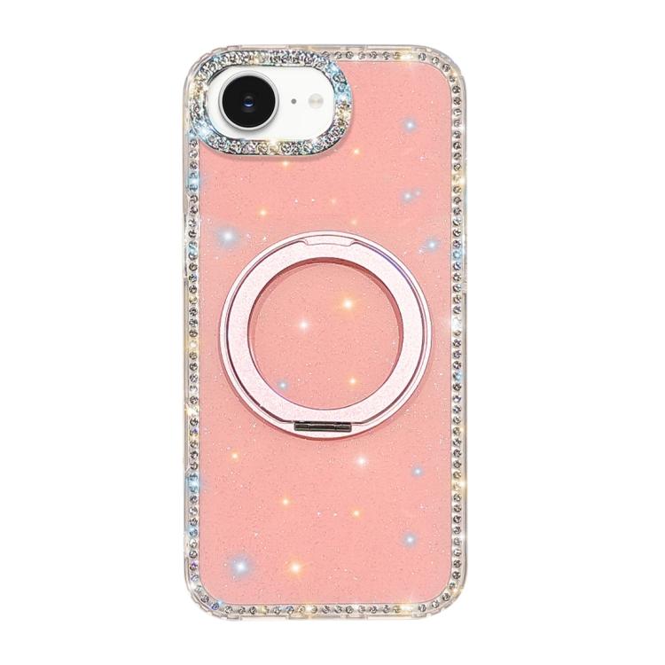 Custodia per telefono Diamond IMD con supporto magnetico in metallo e rotazione a 360°., For iPhone 17e / 16e, For iPhone 17 Pro Max