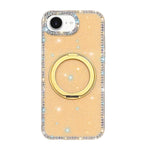 Custodia per telefono Diamond IMD con supporto magnetico in metallo e rotazione a 360°., For iPhone 17e / 16e, For iPhone 17 Pro Max