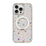 Custodia per telefono Diamond IMD con supporto magnetico in metallo e rotazione a 360°., For iPhone 15 Pro Max, For iPhone 15 Pro