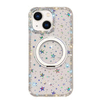 Custodia per telefono Diamond IMD con supporto magnetico in metallo e rotazione a 360°., For iPhone 15, For iPhone 14