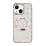 Custodia per telefono Diamond IMD con supporto magnetico in metallo e rotazione a 360°., For iPhone 15, For iPhone 14