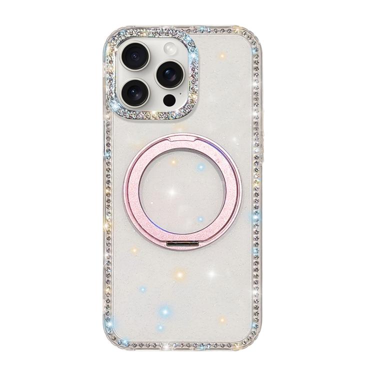 Custodia per telefono Diamond IMD con supporto magnetico in metallo e rotazione a 360°., For iPhone 14 Pro, For iPhone 14 Pro Max