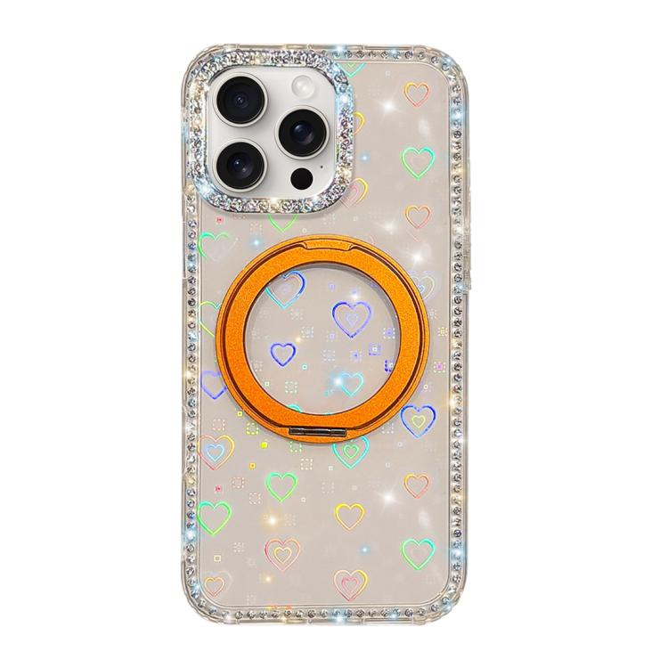 Custodia per telefono Diamond IMD con supporto magnetico in metallo e rotazione a 360°., For iPhone 13 Pro Max, For iPhone 13 Pro