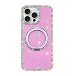 Custodia per telefono Diamond IMD con supporto magnetico in metallo e rotazione a 360°., For iPhone 13 Pro Max, For iPhone 13 Pro