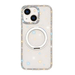 Custodia per telefono Diamond IMD con supporto magnetico in metallo e rotazione a 360°., For iPhone 13