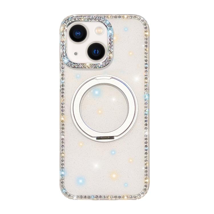 Custodia per telefono Diamond IMD con supporto magnetico in metallo e rotazione a 360°., For iPhone 13