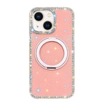 Custodia per telefono Diamond IMD con supporto magnetico in metallo e rotazione a 360°., For iPhone 13