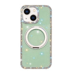 Custodia per telefono Diamond IMD con supporto magnetico in metallo e rotazione a 360°., For iPhone 13