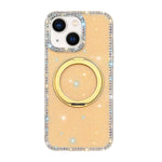 Custodia per telefono Diamond IMD con supporto magnetico in metallo e rotazione a 360°., For iPhone 13