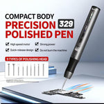 Penna lucidante multifunzione ricaricabile Kaisi 329 con 9 testine abrasive, Kaisi 329