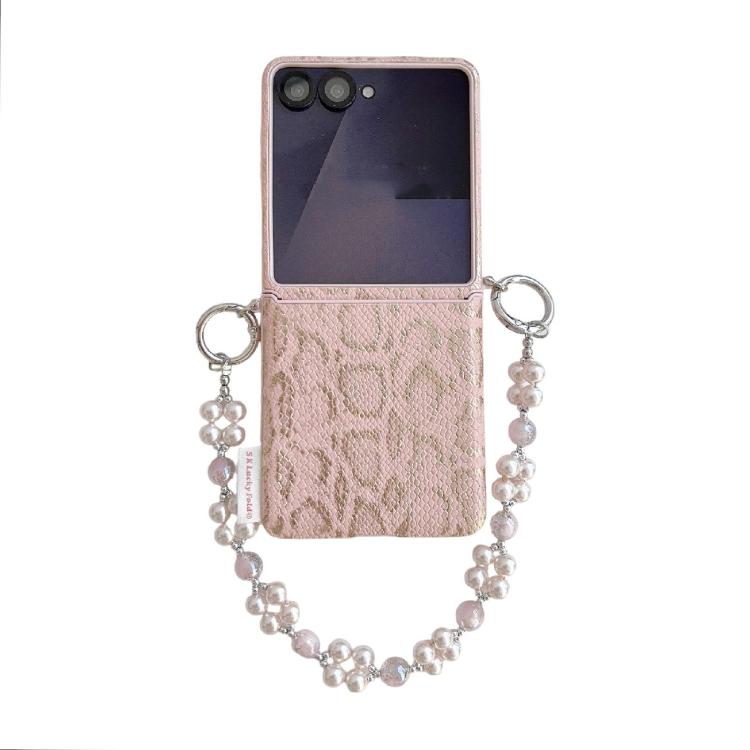 Custodia per telefono antiurto con cinturino e fibbia laterale a squame, con texture a squame., For Samsung Galaxy Z Flip7 FE / 6, For Samsung Galaxy Z Flip7 5G, For Samsung Galaxy Z Flip5