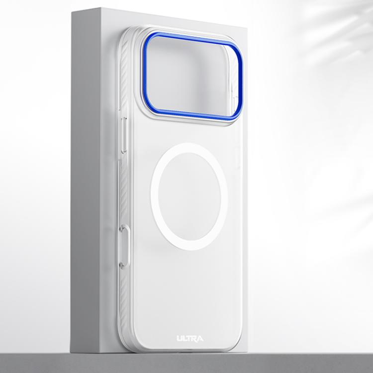 Custodia magnetica per telefono in PC della serie Blues con effetto pelle., For iPhone 17 Pro Max, For iPhone 17 Pro, For iPhone 17, For iPhone 16 Pro Max, For iPhone 16 Pro, For iPhone 16