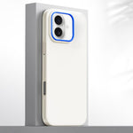 Custodia magnetica per telefono in PC della serie Blues con effetto pelle., For iPhone 17 Pro Max, For iPhone 17 Pro, For iPhone 17, For iPhone 16 Pro Max, For iPhone 16 Pro, For iPhone 16
