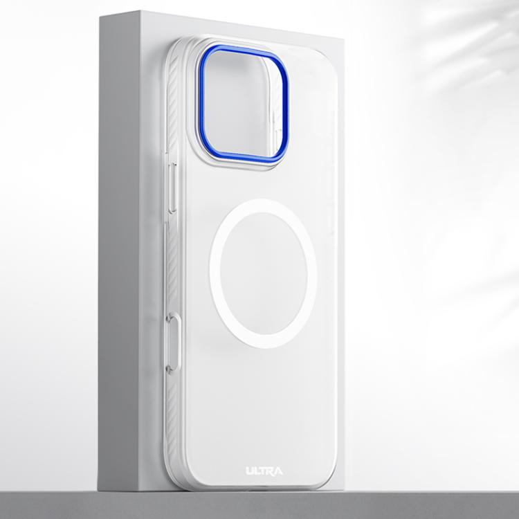 Custodia magnetica per telefono in PC della serie Blues con effetto pelle., For iPhone 17 Pro Max, For iPhone 17 Pro, For iPhone 17, For iPhone 16 Pro Max, For iPhone 16 Pro, For iPhone 16
