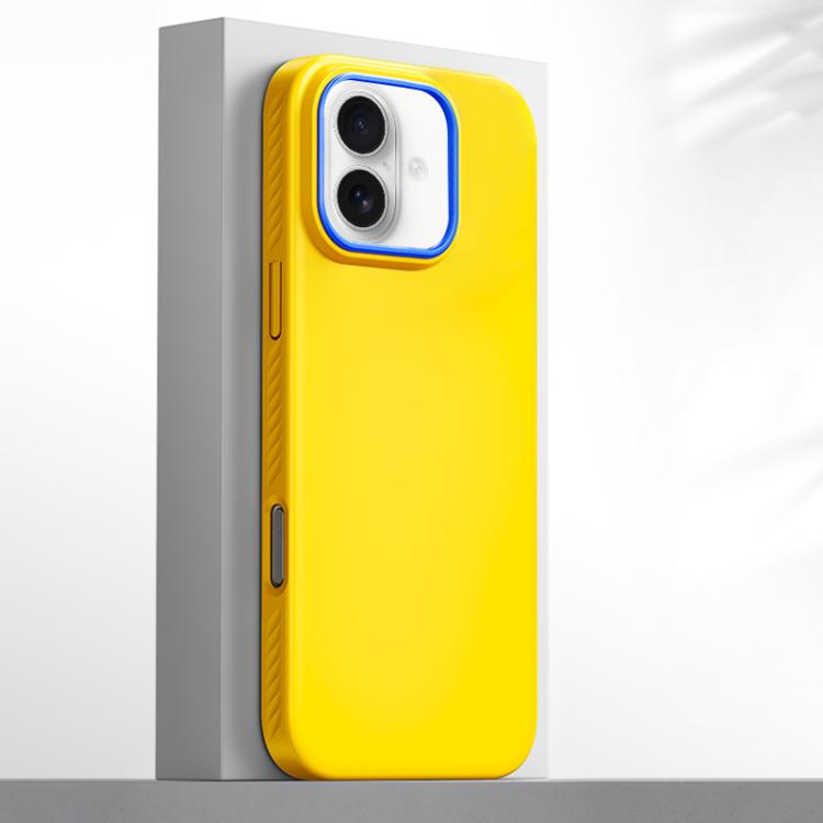 Custodia magnetica per telefono in PC della serie Blues con effetto pelle., For iPhone 17 Pro Max, For iPhone 17 Pro, For iPhone 17, For iPhone 16 Pro Max, For iPhone 16 Pro, For iPhone 16
