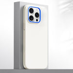 Custodia magnetica per telefono in PC della serie Blues con effetto pelle., For iPhone 15 Pro Max, For iPhone 15 Pro, For iPhone 15