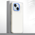 Custodia magnetica per telefono in PC della serie Blues con effetto pelle., For iPhone 15 Pro Max, For iPhone 15 Pro, For iPhone 15