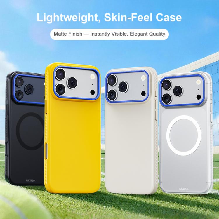 Custodia magnetica per telefono in PC della serie Blues con effetto pelle., For iPhone 17 Pro Max, For iPhone 17 Pro, For iPhone 17, For iPhone 16 Pro Max, For iPhone 16 Pro, For iPhone 16