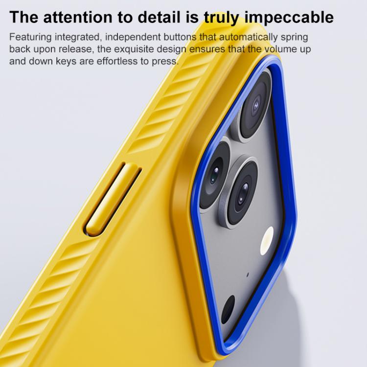 Custodia magnetica per telefono in PC della serie Blues con effetto pelle., For iPhone 17 Pro Max, For iPhone 17 Pro, For iPhone 17, For iPhone 16 Pro Max, For iPhone 16 Pro, For iPhone 16