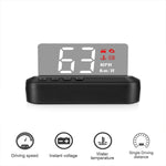 C100 Car HUD Head-up Display OBD2 Eliminazione codice di errore Allarme di velocità eccessiva/guasto, C100