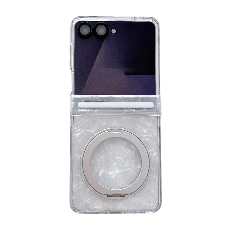 Custodia per telefono con motivo a conchiglia magnetico assiale e supporto a 360°., For Galaxy Z Fold8 Ultra 5G, For Galaxy Z Flip8 5G, For Samsung Galaxy Z Flip7 FE/6, For Samsung Galaxy Z Fold7 5G, For Samsung Galaxy Z Flip7 5G                       ...
