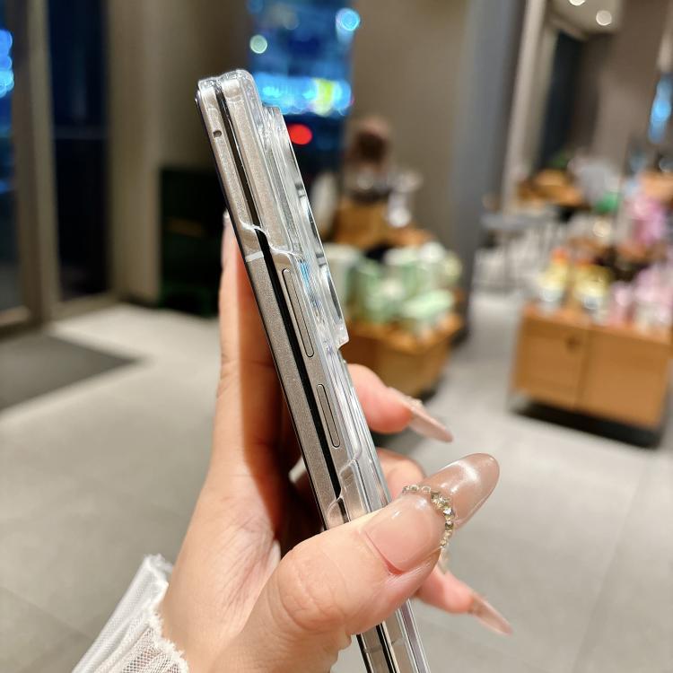 Custodia per telefono con motivo a conchiglia magnetico assiale e supporto a 360°., For Galaxy Z Fold8 Ultra 5G, For Galaxy Z Flip8 5G, For Samsung Galaxy Z Flip7 FE/6, For Samsung Galaxy Z Fold7 5G, For Samsung Galaxy Z Flip7 5G                       ...