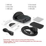 C700S OBD2 + Modalità GPS Allarme guasto display HUD per auto, C700S