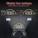 C700S OBD2 + Modalità GPS Allarme guasto display HUD per auto, C700S