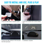 C700S OBD2 + Modalità GPS Allarme guasto display HUD per auto, C700S