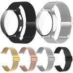 Cinturino per orologio in acciaio inossidabile con fibbia milanese e custodia in policarbonato integrata., For Samsung Galaxy Watch7 44mm, For Samsung Galaxy Watch7 40mm, For Samsung Galaxy Watch6 44mm, For Samsung Galaxy Watch6 40mm                   ...