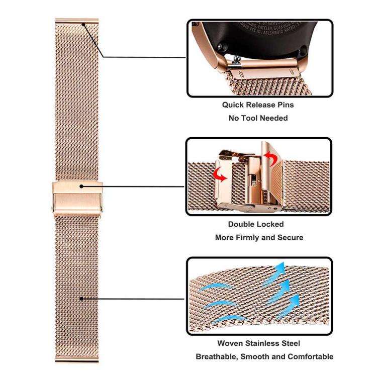 Cinturino per orologio in acciaio inossidabile con fibbia milanese e custodia in policarbonato integrata., For Samsung Galaxy Watch7 44mm, For Samsung Galaxy Watch7 40mm, For Samsung Galaxy Watch6 44mm, For Samsung Galaxy Watch6 40mm                   ...