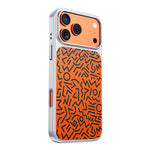 Custodia magnetica in TPU della serie Flower World per telefono., For iPhone 17 Pro Max, For iPhone 17 Pro, For iPhone 16 Pro Max