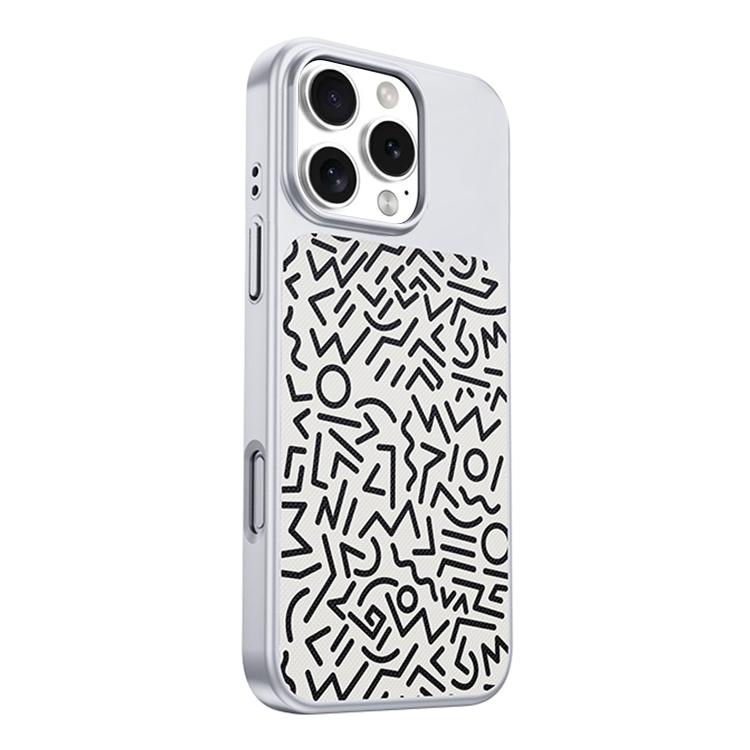 Custodia magnetica in TPU della serie Flower World per telefono., For iPhone 17 Pro Max, For iPhone 17 Pro, For iPhone 16 Pro Max