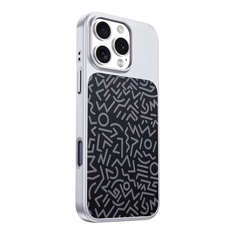 Custodia magnetica in TPU della serie Flower World per telefono., For iPhone 16 Pro, For iPhone 16