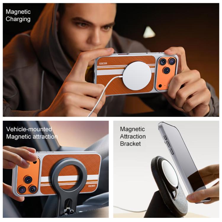 Custodia magnetica in TPU della serie Flower World per telefono., For iPhone 17 Pro Max, For iPhone 17 Pro, For iPhone 16 Pro Max