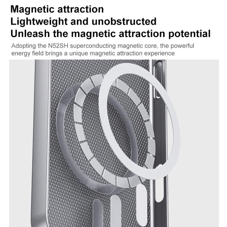 Custodia magnetica in TPU della serie Flower World per telefono., For iPhone 16 Pro, For iPhone 16