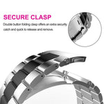 Set di cinturini per orologio in acciaio inossidabile a maglia milanese e tre perline, For Samsung Galaxy Watch Ultra / Ultra 2025
