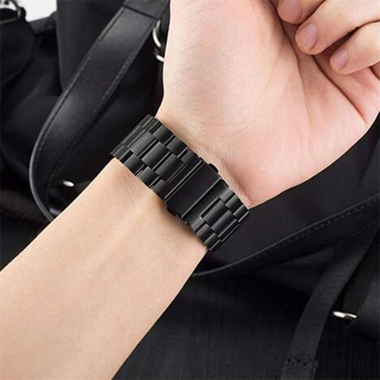 Set di cinturini per orologio in acciaio inossidabile a maglia milanese e tre perline, For Samsung Galaxy Watch Ultra / Ultra 2025