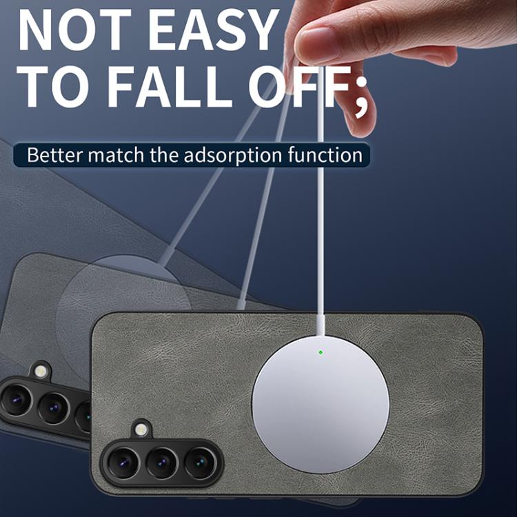 WANLONFENG Custodia magnetica per telefono con texture Nappa e 2 pellicole protettive per lo schermo incluse., For Samsung Galaxy A57 5G, For Samsung Galaxy A37 5G, For Galaxy A27 5G, For Samsung Galaxy A07 4G, For Samsung Galaxy A17 5G                ...