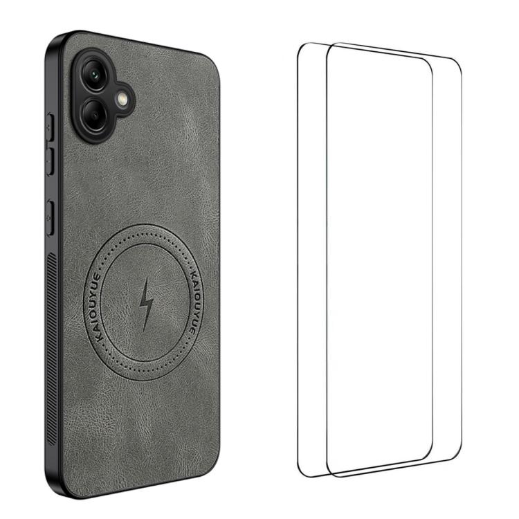 WANLONFENG Custodia magnetica per telefono con texture Nappa e 2 pellicole protettive per lo schermo incluse., For Samsung Galaxy A57 5G, For Samsung Galaxy A37 5G, For Galaxy A27 5G, For Samsung Galaxy A07 4G, For Samsung Galaxy A17 5G                ...