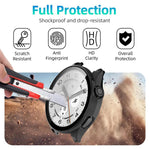 Custodia per smartwatch xDfin con pellicola temperata integrata nel PC, For Xiaomi Watch S5 46mm