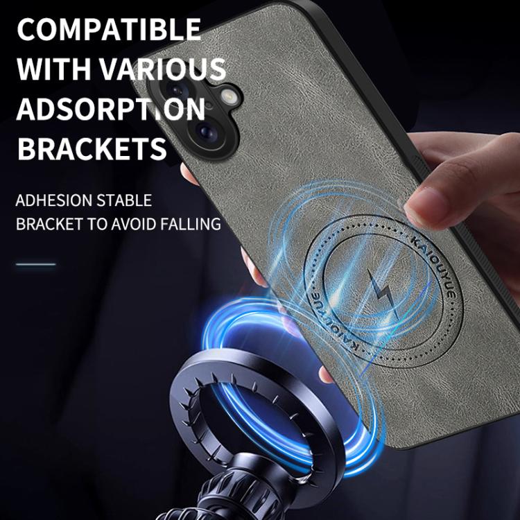 WANLONFENG Custodia magnetica per telefono con texture Nappa e 2 pellicole protettive per lo schermo incluse., For iPhone 16, For iPhone 15 Pro Max, For iPhone 15 Pro, For iPhone 15, For iPhone 14, For iPhone 14 Pro
