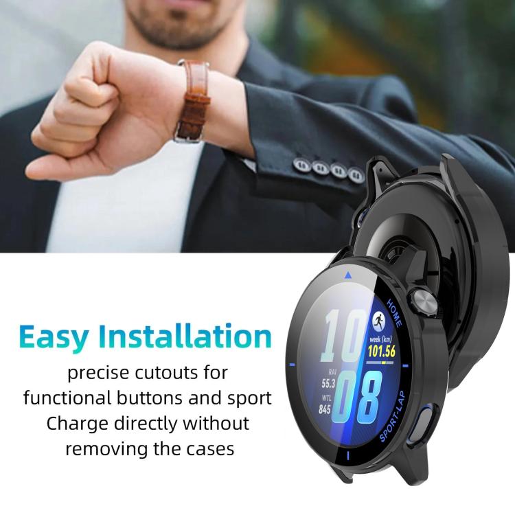 Cassa per orologio integrata in PC con pellicola temperata xDfin, For Huawei Watch GT Runner 2