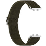 Cinturino per orologio xDfind in nylon intrecciato elasticizzato con fibbia scorrevole, For Huawei Band 11 Pro / 11