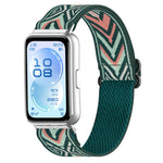 Cinturino per orologio xDfind in nylon intrecciato elasticizzato con fibbia scorrevole, For Huawei Band 11 Pro / 11